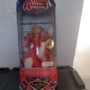 RARE 1998 Limited Edition White Christmas Rosemary